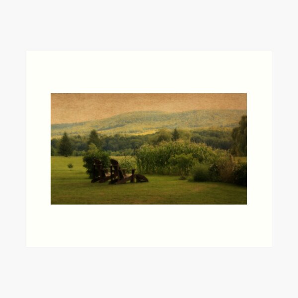 My Sister's Backyard Art Print
