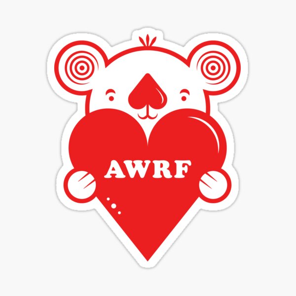Australian Wildfires Relief Fund Koala Heart Sticker