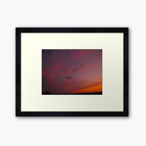How beautiful is night: Dedicated to George Shearing Framed Art Print