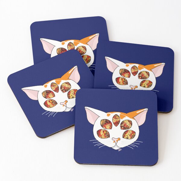 Item preview, Creamsicle Galaxy Cat designed and sold by SpectreSparkC.