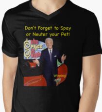 Bob Barker Spay or Neuter Your Pet Men's V-Neck T-Shirt