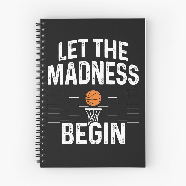Item preview, Funny March Basketball Gift, Cute March Bball Tournament Gift, Let The Madness Begin designed and sold by MommyMakesGifts.