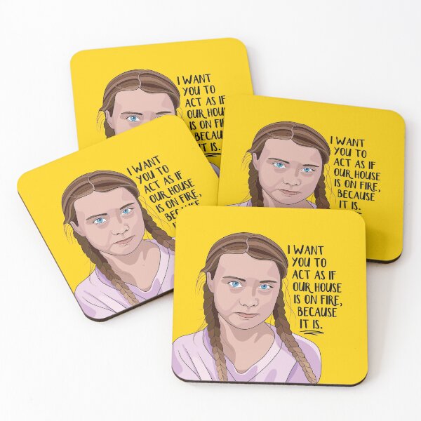 Item preview, Greta Thunberg Quote designed and sold by OwlishArts.