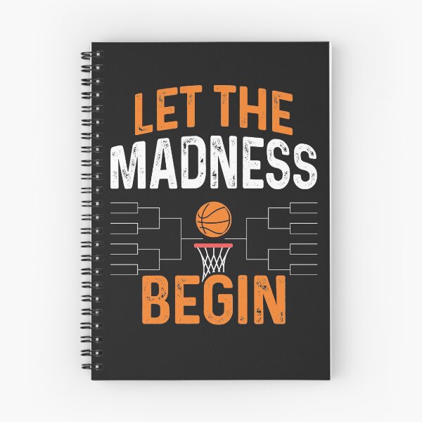 Item preview, Funny March Basketball Gift, Cute March Bball Tournament Gift, Let The Madness Begin designed and sold by MommyMakesGifts.