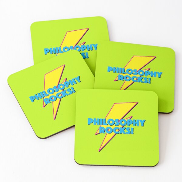 Item preview, PHILOSOPHY ROCKS! LIGHTNING LOGO SLOGAN FOR TEACHERS, LECTURERS ETC.  designed and sold by Clifford Hayes.