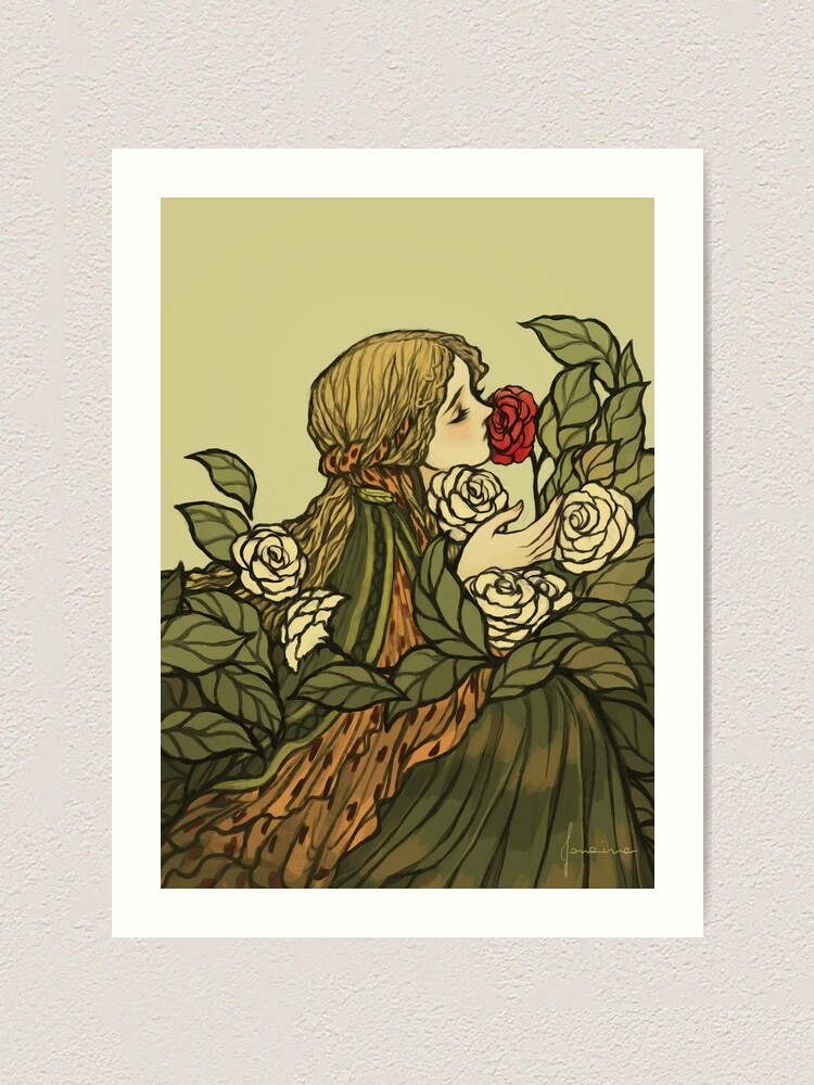 Alternate view of O Saber das Flores Art Print