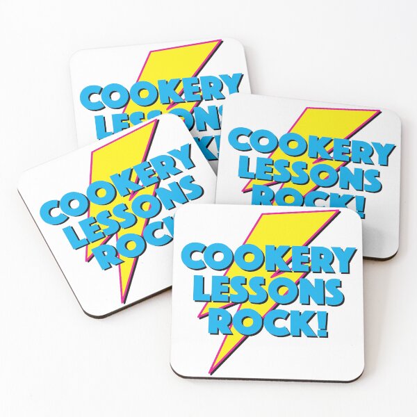 Item preview, COOKERY LESSONS ROCK! LIGHTNING LOGO SLOGAN FOR TEACHERS, LECTURERS ETC.  designed and sold by Clifford Hayes.