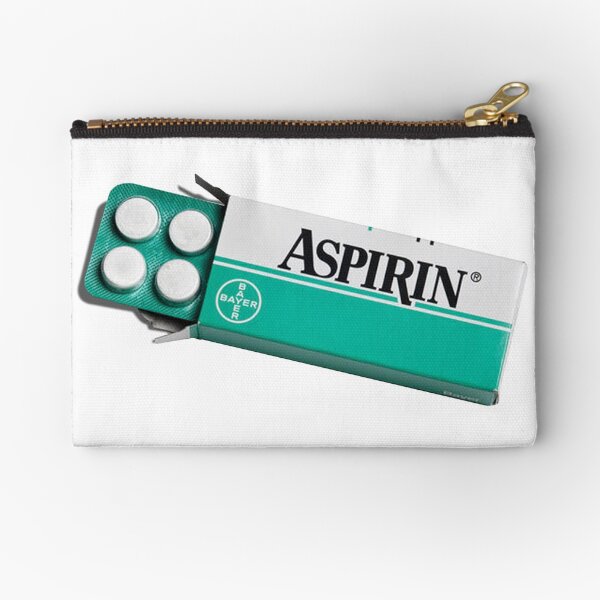 Heart Medicine Aspirin Aesthetic Zipper Pouch