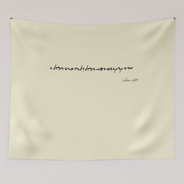 Item preview, I Love and Only Love The Fairer Sex- Anne Lister - In Code designed and sold by FredLister.
