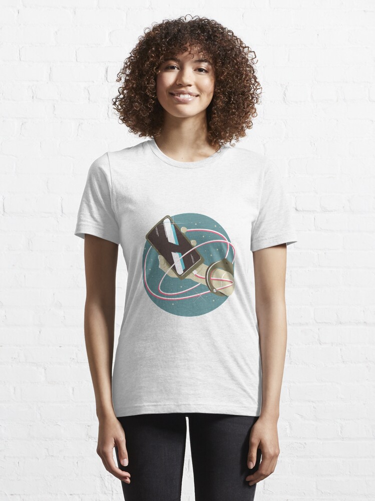 Alternate view of Addicted to my Phone Essential T-Shirt