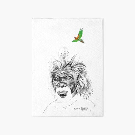 Sunkissed Sunman Art Board Print