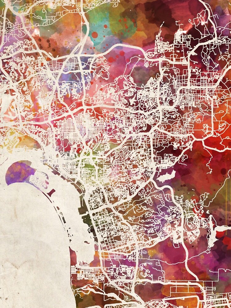 Imagen 4 de 4, Funda de iPhone con la obra mapa, diseñada y vendida por MapMapMaps.