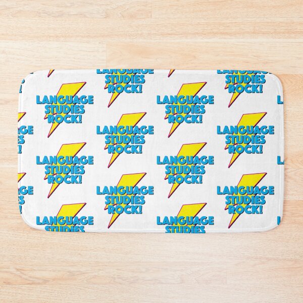 Item preview, LANGUAGE STUDIES ROCK! LIGHTNING LOGO SLOGAN FOR TEACHERS, LECTURERS ETC.  designed and sold by Clifford Hayes.