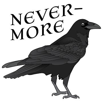 Artwork thumbnail, Nevermore Raven by OwlishArts