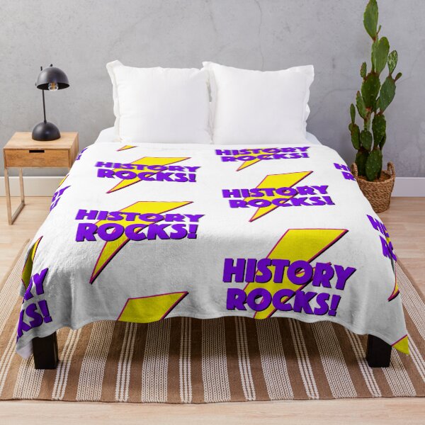 Item preview, HISTORY ROCKS! LIGHTNING LOGO SLOGAN FOR TEACHERS, LECTURERS ETC. designed and sold by Clifford Hayes.