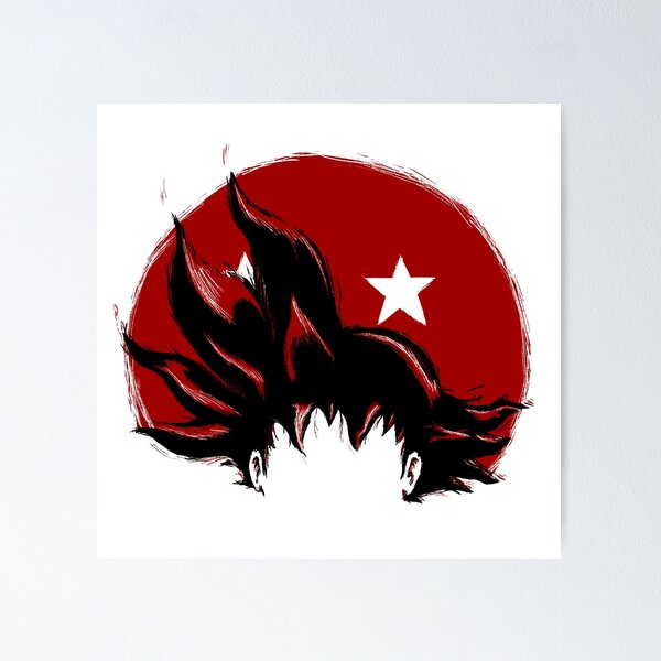 Item preview, DBZ Goku Hair illustration designed and sold by GeekZen.