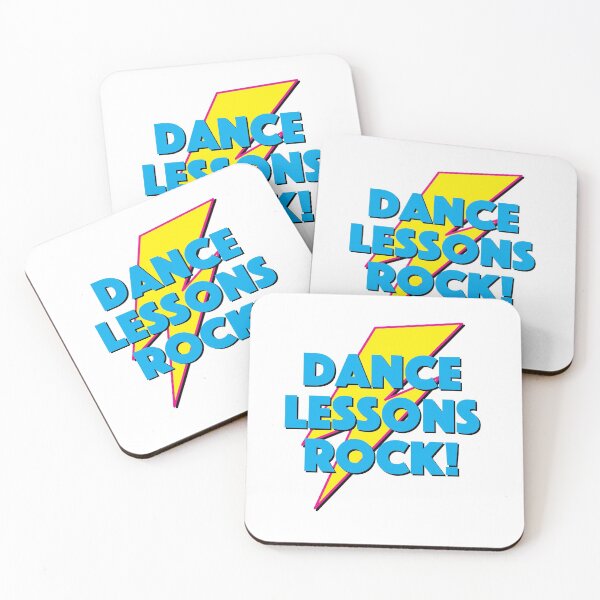Item preview, DANCE LESSONS ROCK! LIGHTNING LOGO SLOGAN FOR TEACHERS, LECTURERS ETC.  designed and sold by Clifford Hayes.