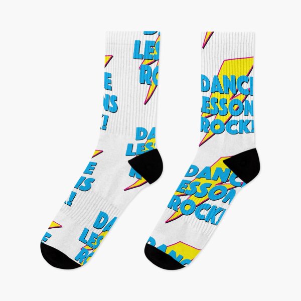 Item preview, DANCE LESSONS ROCK! LIGHTNING LOGO SLOGAN FOR TEACHERS, LECTURERS ETC.  designed and sold by Clifford Hayes.