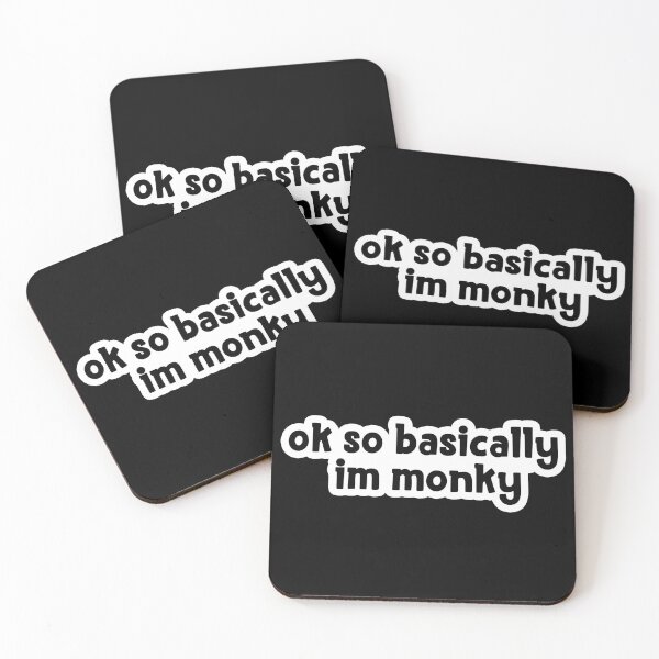 Item preview, ok so basically i'm monky Popular Meme Speech designed and sold by sosavvvy.