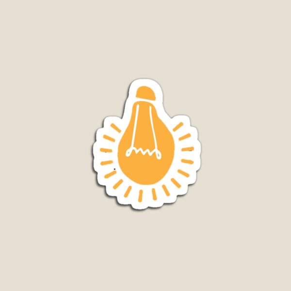 Maboneng Enlightening Bulb Magnet