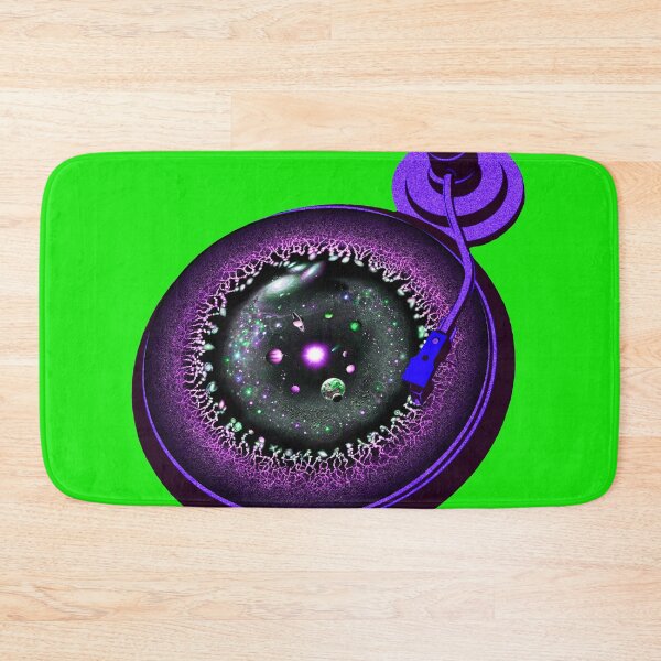 Item preview, Turntable and Universe Vinyl (violet green) designed and sold by Pablo Carlos Budassi.