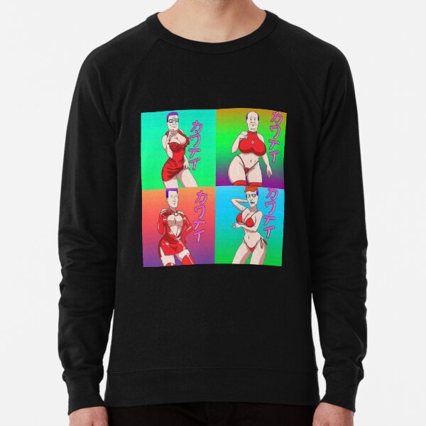 King Of The Hill Anime Shirt Hank Hill Listens Lightweight Sweatshirt By Dcmstrat Redbubble hank hill listens lightweight sweatshirt by dcmstrat redbubble