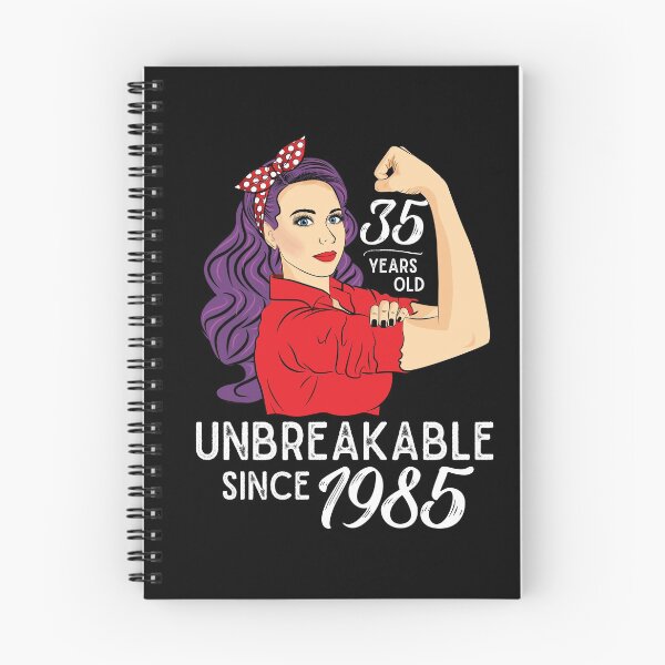 Item preview, 35th birthday Gift 35 Years Old Born in 1985 Unbreakable designed and sold by ZNOVANNA.