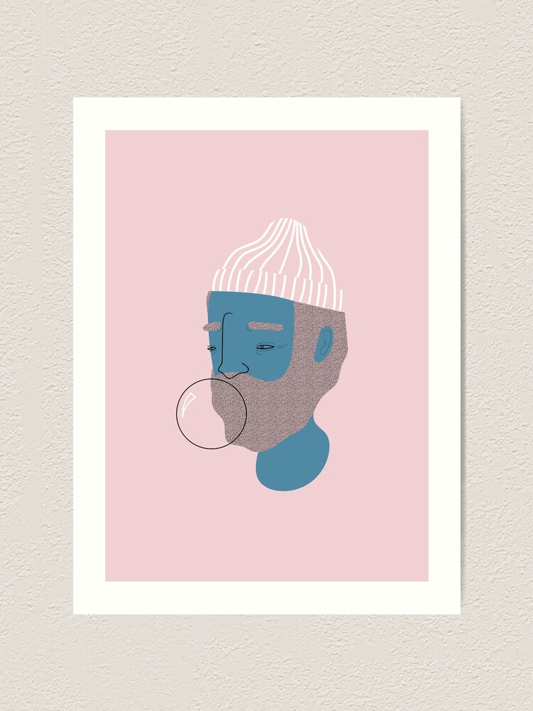 Alternate view of Bazooka Joe Art Print