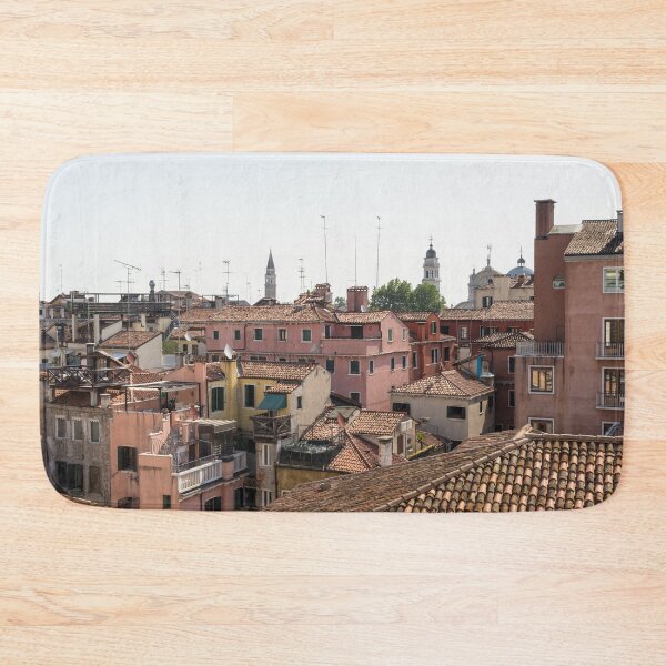 Item preview, Classic Venetian - Terracotta Rooftops Pink Facades and Altanelle designed and sold by Georgia Mizuleva.