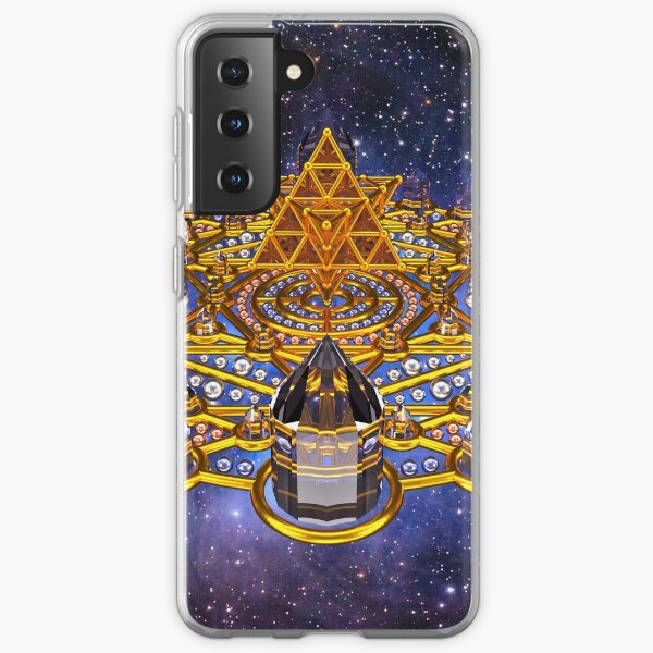 Pleiadian Lightcity Merkaba Stargate Samsung Galaxy Soft Case