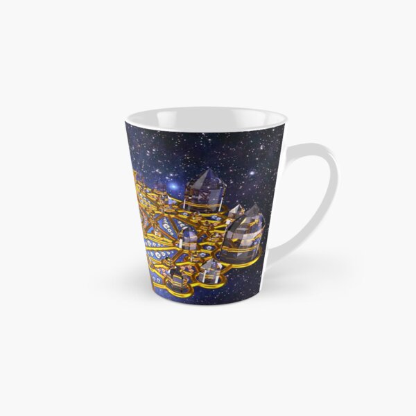 Pleiadian Lightcity Merkaba Stargate Tall Mug