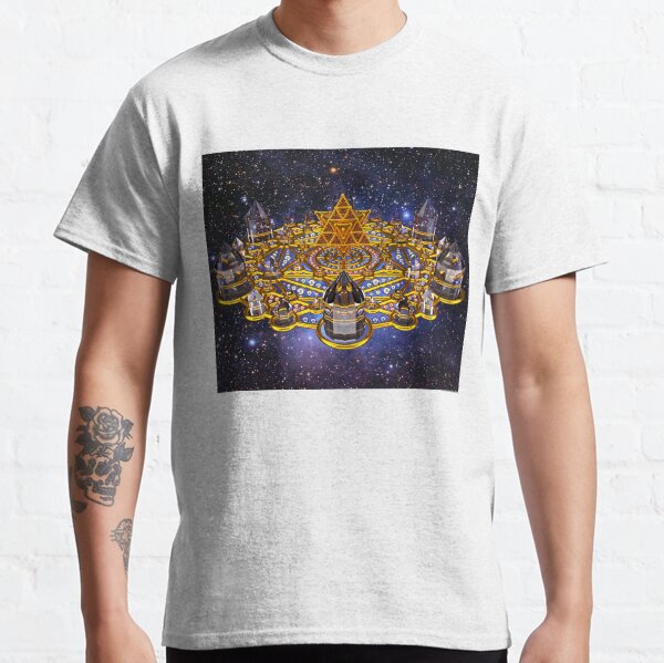 Pleiadian Lightcity Merkaba Stargate Classic T-Shirt