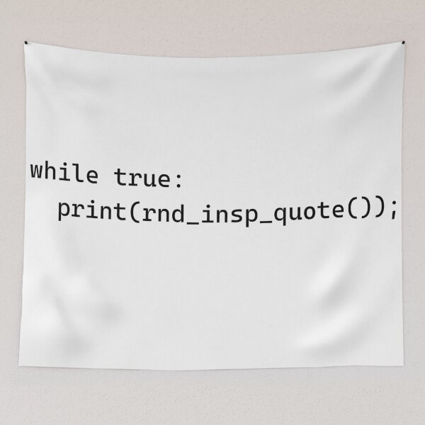 Item preview, Inspirational quotes by a programmer designed and sold by sybriart.