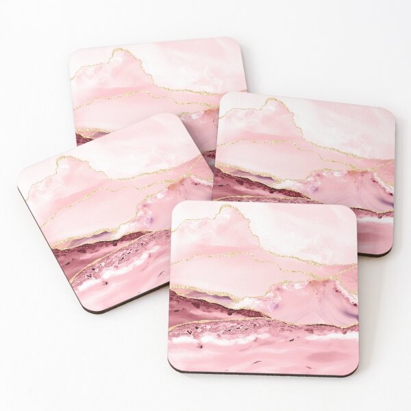 Item preview, Beautiful Mermaid Faux Marble With Gold Glitter veins designed and sold by MysticMarble.