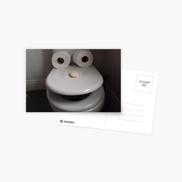 Toilet humour Postcard