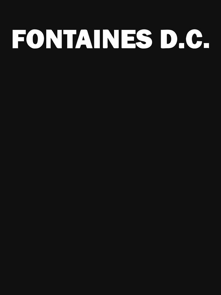 fontaines dc tee shirt