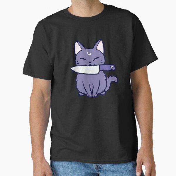 Item preview, Black Knife Kitten 02 | Nikury designed and sold by nikury.