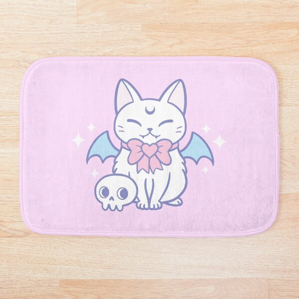 Bat Kitten 02 | Nikury Bath Mat