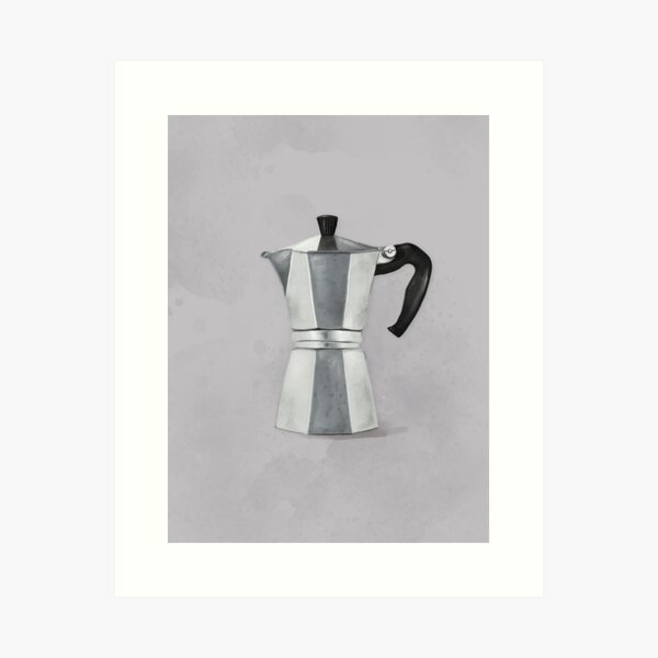 Coffee maker – Illustration Art Print