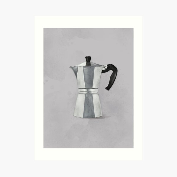 Coffee maker – Illustration Art Print