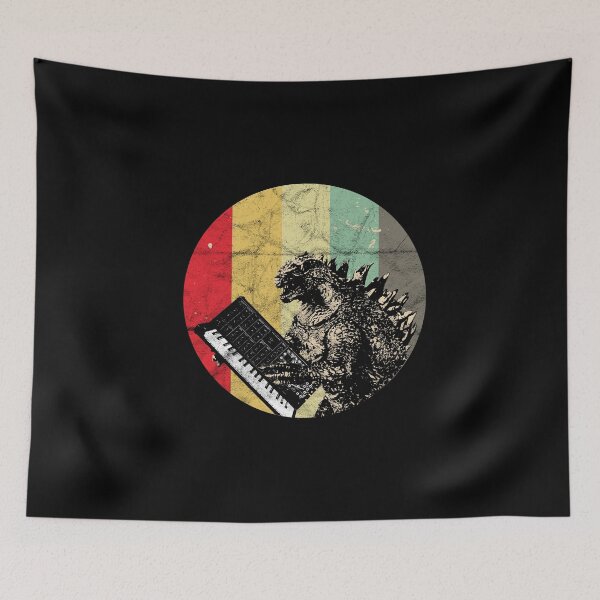 Item preview, Analog Vintage Synthesizer - Retro Japanese Monster product designed and sold by A-Fashion.