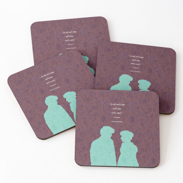 Item preview, Sense and Sensibility_Jane Austen quote. designed and sold by FanitsaArt.