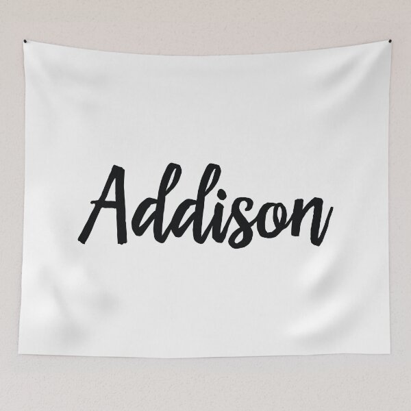 Item preview, Addison Script My Name Is Addison designed and sold by ProjectX23.