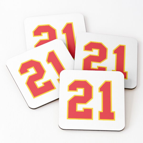 Item preview, 21 Jersey Number, Twenty One Red designed and sold by elhefe.
