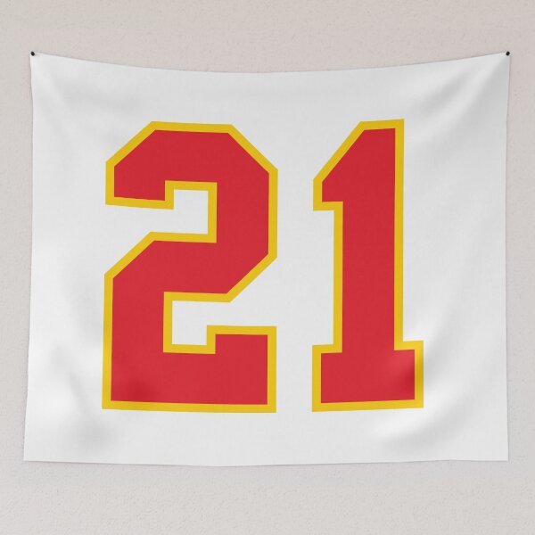 Item preview, 21 Jersey Number, Twenty One Red designed and sold by elhefe.
