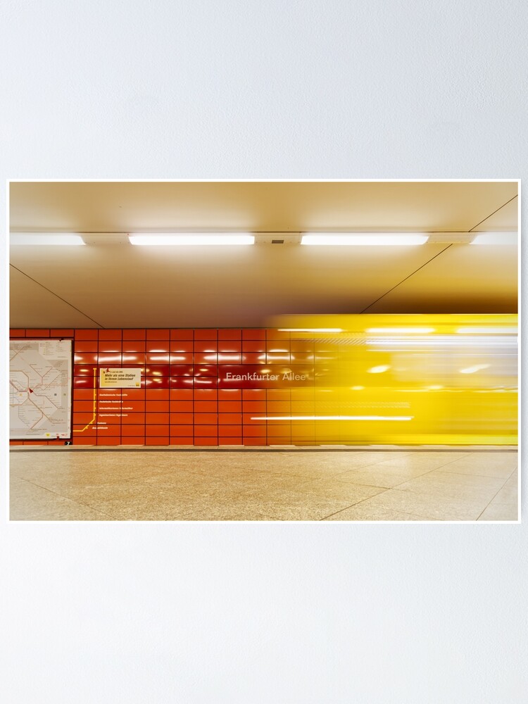 Alternate view of Frankfurter Allee Poster