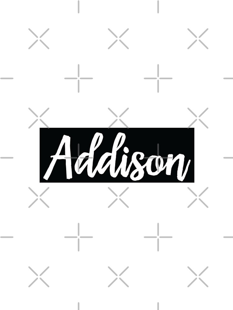 Thumbnail 4 of 4, iPhone Case, Addison Script My Name Is Addison designed and sold by ProjectX23.