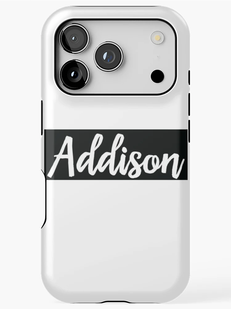 Thumbnail 1 of 4, iPhone Case, Addison Script My Name Is Addison designed and sold by ProjectX23.