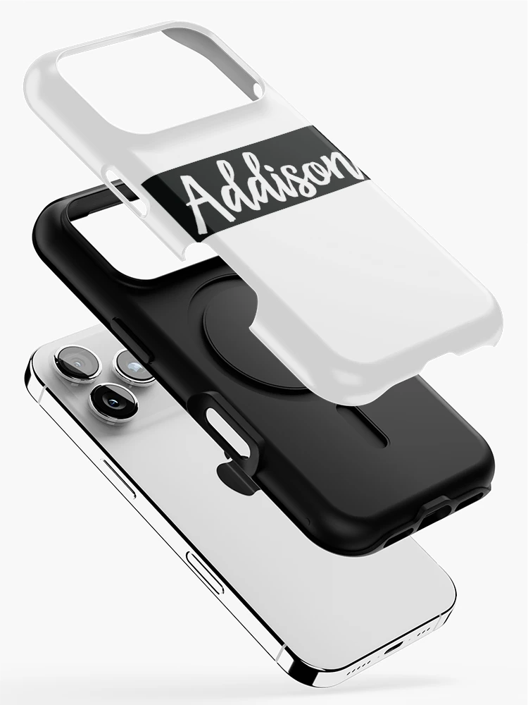 Thumbnail 2 of 4, iPhone Case, Addison Script My Name Is Addison designed and sold by ProjectX23.