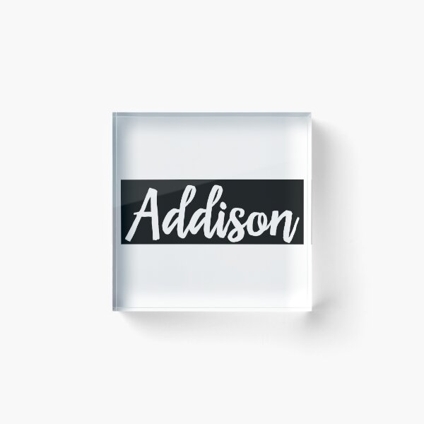 Item preview, Addison Script My Name Is Addison designed and sold by ProjectX23.